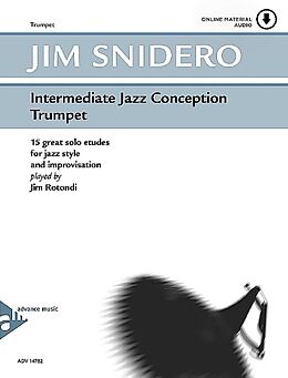 Loseblatt Intermediate Jazz Conception Trumpet von Jim Snidero