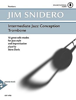 Loseblatt Intermediate Jazz Conception Trombone von 