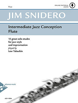 Loseblatt Intermediate Jazz Conception Flute von Jim Snidero
