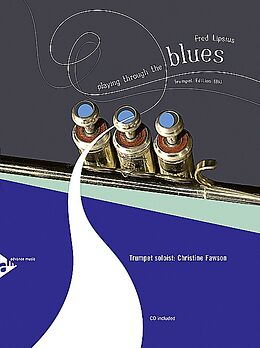 Loose-leaf book Playing Through The Blues - Trumpet de 