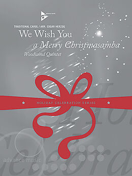  Notenblätter We wish you a merry Christmasamba