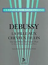 Claude Debussy Notenblätter La fille aux cheveux de lin