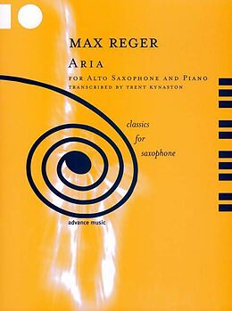Max Reger Notenblätter Aria op.103a,3
