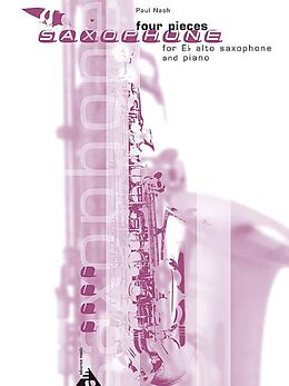 Paul Nash Notenblätter 4 pieces for alto saxophone