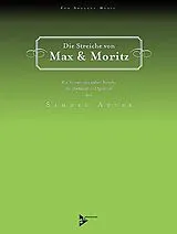 Samuel Adler Notenblätter Die Streiche von Max und Moritz