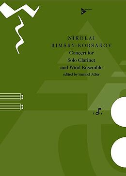 Loseblatt Concert for Solo Clarinet and Wind Ensemble von Nikolaj Rimskij-Korsakow
