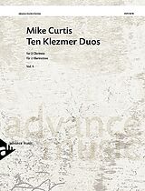 Mike Curtis Notenblätter 10 Klezmer Duos vol.1