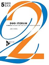 Joe Viera Notenblätter Duo iterum for 2 saxophones