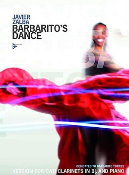 Javier Zalba Suárez Notenblätter Barbaritos Dance für 2 Klarinetten und Klavier