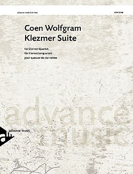 Coen Wolfgram Notenblätter Klezmer Suite für 3 Klarinetten und