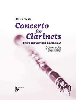 Fester Einband Concerto for Clarinets von Alexis Ciesla