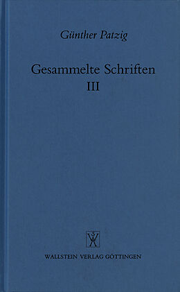 Fester Einband Aufsätze zur antiken Philosophie von Günther Patzig