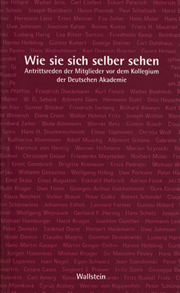 Wie sie sich selber sehen