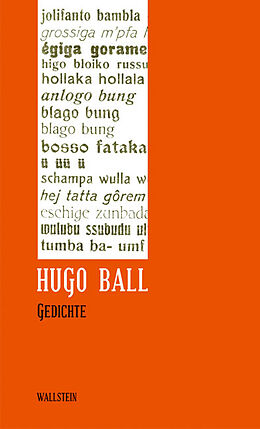Fester Einband Gedichte von Hugo Ball