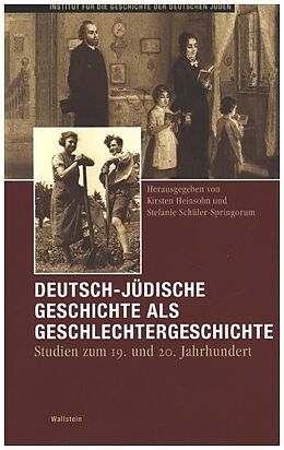 Kartonierter Einband Deutsch-jüdische Geschichte als Geschlechtergeschichte von 