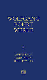Fester Einband Werke Band 2 von Wolfgang Pohrt