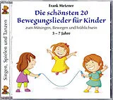 Frank Metzner CD Die Schönsten 20 Bewegungslieder Für Kinde