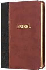 Kartonierter Einband Schlachter 2000 Bibel - Taschenausgabe (Softcover, grau/braun, Goldschnitt) von 