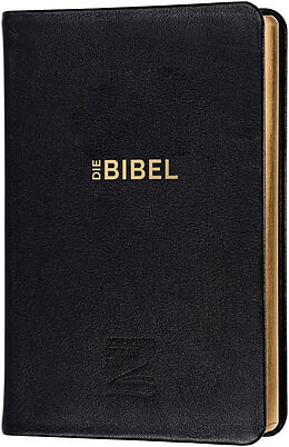 Buch Schlachter 2000 Bibel - Taschenausgabe (Softcover, schwarz, Goldschnitt) von 