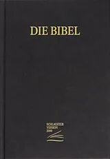 Fester Einband Schlachter 2000 Bibel - Großdruckausgabe (Hardcover, schwarz) von 