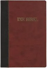 Fester Einband Schlachter 2000 Bibel - Großdruckausgabe (Softcover, grau/braun) von