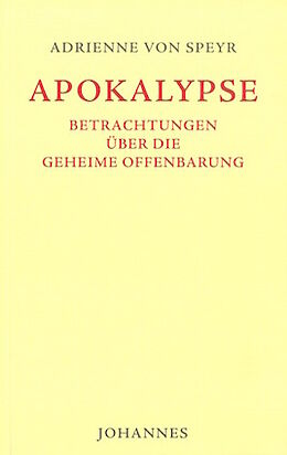 Fester Einband Apokalypse von Adrienne von Speyr