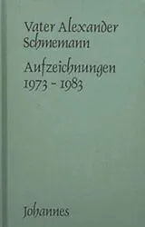 Fester Einband Alexander Schmemann von Alexander Schmemann