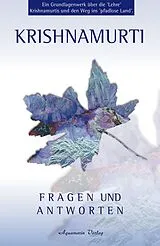 Fester Einband Fragen und Antworten von Krishnamurti