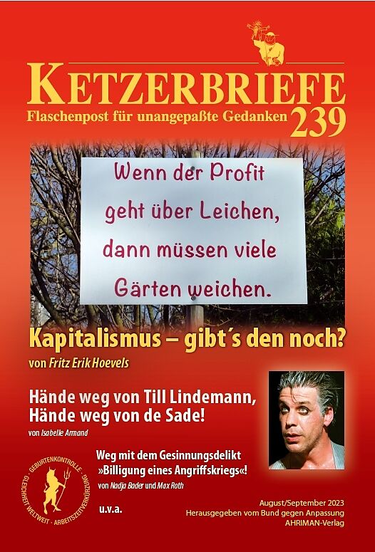 Kapitalismus  gibt´s den noch?