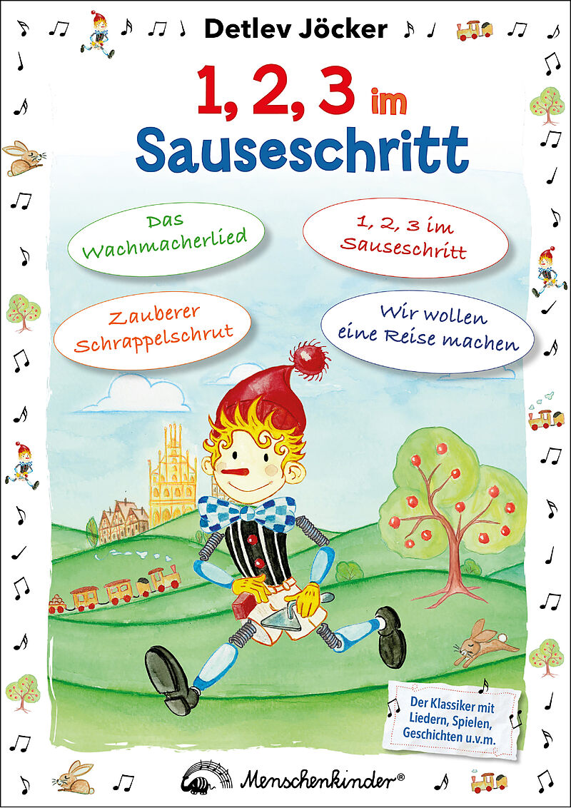 Detlev Jöcker: 1, 2, 3 im Sauseschritt (ab 1-7 Jahre)