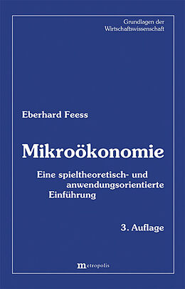 Fester Einband Mikroökonomie von Eberhard Feess