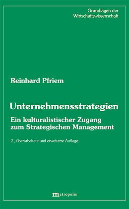Fester Einband Unternehmensstrategien von Reinhard Pfriem