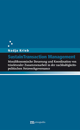 Kartonierter Einband SustainTransaction Management von Nadja Krieb
