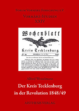 Fester Einband Der Kreis Tecklenburg in der Revolution 1848/49 von Alfred Wesselmann