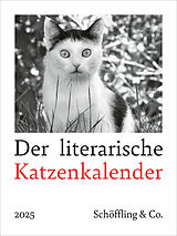 Kalender Der literarische Katzenkalender 2025 von Julia Bachstein