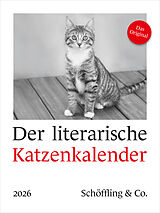 Kalender Der literarische Katzenkalender 2026 von Julia Bachstein