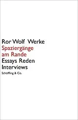 Fester Einband Spaziergänge am Rande von Ror Wolf