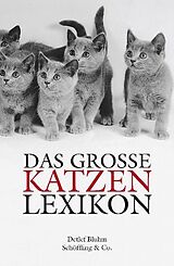 Kartonierter Einband Das große Katzenlexikon. Geschichte, Verhalten und Kultur von A-Z (Gebundene Ausgabe) von Detlef Bluhm