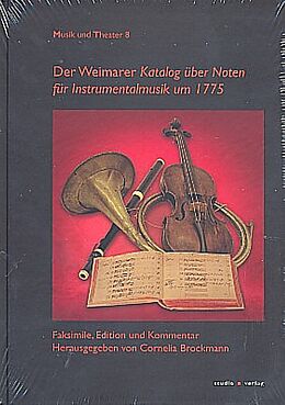 Fester Einband Der Weimarer Katalog über Noten für Instrumentalmusik um 1775 von 