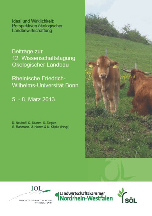 Beiträge zur 12. Wissenschaftstagung Ökologischer Landbau