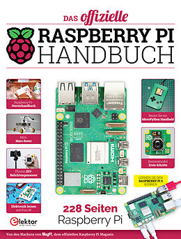 Kartonierter Einband Das offizielle Raspberry Pi Handbuch von 