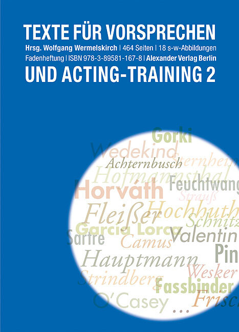 Texte für das Vorsprechen und Acting-Training 2