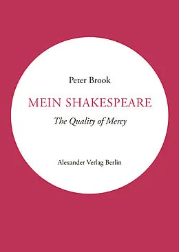 E-Book (epub) Mein Shakespeare von Peter Brook