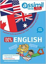 Fester Einband ASSiMiL 100 % English - Kids & Teens von Nolwena Monnier, Thérèse Bonté