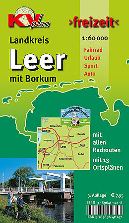 (Land)Karte Leer Landkreis von Sascha René Tacken