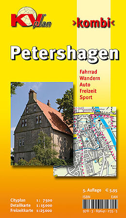 (Land)Karte Petershagen von Sascha René Tacken