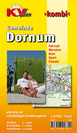 (Land)Karte Dornum von Sascha René Tacken