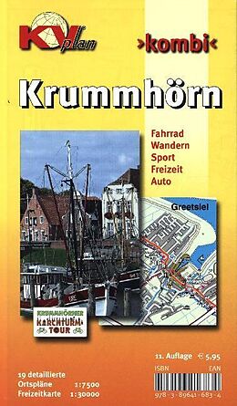 (Land)Karte Krummhörn &amp; Greetsiel von Sascha René Tacken