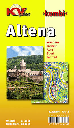 (Land)Karte Altena von Sascha René Tacken
