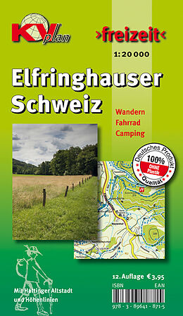 (Land)Karte Elfringhauser Schweiz von Sascha René Tacken